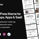 Sofax – Software & Startup WordPress Theme