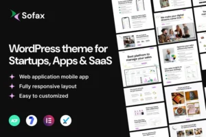 Mua Sofax - Software & Startup WordPress Theme giá rẻ