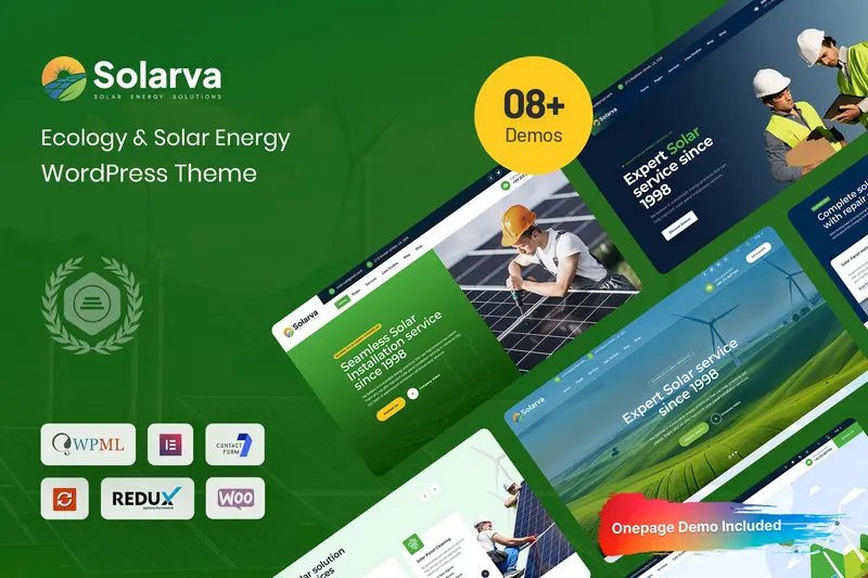 Mua Solarva - Ecology & Solar Energy Theme giá rẻ