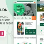 Solida – Solar & Renewable Energy WordPress Theme