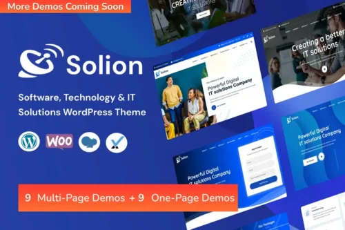Mua Solion - IT Solutions & Services WordPress giá rẻ