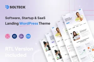 Mua SolTeck - Software, Startup & SaaS Landing WordPre giá rẻ