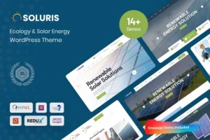 Mua Soluris - Ecology & Solar Energy WordPress Theme giá rẻ