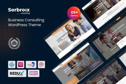 Mua Sorbroix : Business Consulting WordPress Theme giá rẻ