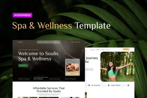 Mua Soulis – Spa Elementor Pro Template Kit giá rẻ
