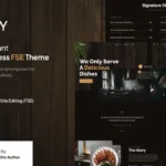 Sovy – Restaurant FSE WordPress Theme