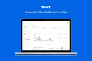 Mua Space - Responsive Admin Dashboard Template giá rẻ