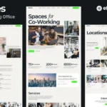 Spaces – Co-Working Elementor Pro Template Kit
