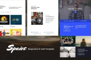Mua Spaice Mail - Responsive E-mail Template giá rẻ