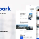 Spark – Electrician Service Elementor Template Kit