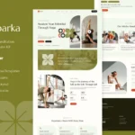 Sparka – Yoga Studio & Meditation Elementor Template Kit