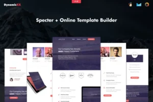 Mua Specter - Responsive Agency Email + Online Builder giá rẻ