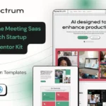 Spectrum – Online Meeting Saas Elementor Pro Template Kit