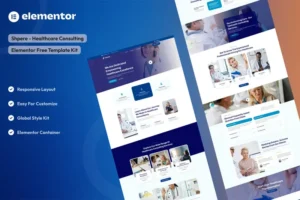 Mua Sphere - Healthcare Consulting Elementor Template Kit giá rẻ