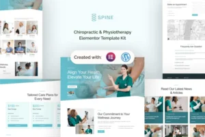 Mua Spine - Chiropractic & Physiotherapy Elementor Template Kit giá rẻ