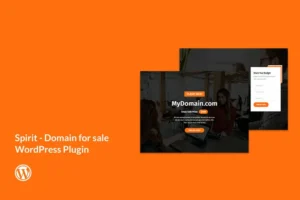 Mua Spirit - Domain for Sale WordPress Plugin giá rẻ