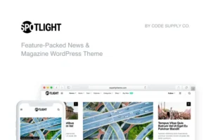 Mua Spotlight - Fast News & Magazine WordPress Theme giá rẻ