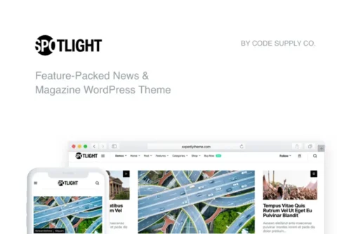 Mua Spotlight - Fast News & Magazine WordPress Theme giá rẻ