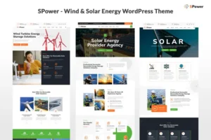 Mua SPower - Wind & Solar Energy WordPress Theme giá rẻ