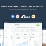 Stack – Laravel, HTML & Rails Template