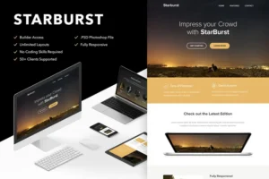 Mua Starburst - Responsive Email + Themebuilder Access giá rẻ