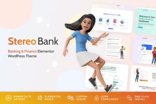 Mua Stereo Bank - Business and Finance WordPress Theme giá rẻ