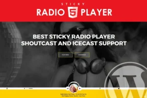 Mua Sticky Full Width Radio Player WordPress Plugin giá rẻ