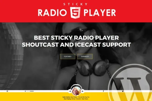 Mua Sticky Full Width Radio Player WordPress Plugin giá rẻ
