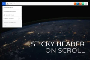 Mua Sticky Header on Scroll for WordPress giá rẻ