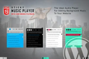 Mua Sticky HTML5 Music Player WordPress Plugin giá rẻ