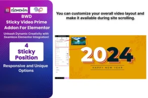 Mua Sticky Video Prime Addon For Elementor giá rẻ
