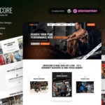 StriveCore – Fitness & Gym Elementor Template Kit