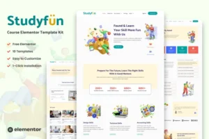 Mua Studyfun - Course Elementor Template Kit giá rẻ