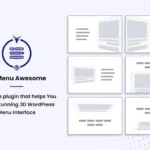 Stunning 3D Off Canvas Menu WordPress Plugin