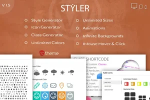 Mua Styler - Icons, Fonts and CSS Generator for WP giá rẻ
