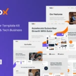 Subx – SaaS & Tech Business Elementor Template Kit