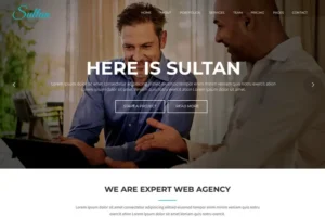 Mua Sultan - One Page Business WordPress Theme giá rẻ