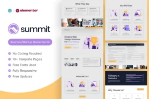 Mua Summit - Business and Startup Template Kit giá rẻ