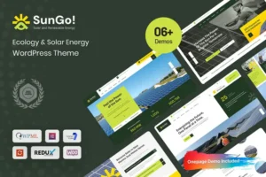 Mua Sungo - Ecology & Solar Energy WordPress Theme giá rẻ