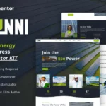 Sunni – Solar Energy Elementor Template Kit