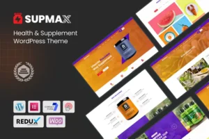 Mua Supmax - Health & Supplement Elementor WordPress giá rẻ