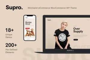 Mua Supro - Minimalist WooCommerce WordPress Theme giá rẻ