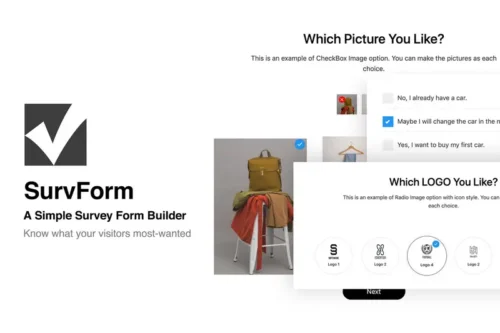 Mua SurvForm - Survey Form Builder For WordPress giá rẻ