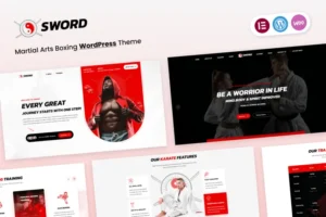 Mua Sword - Martial Arts Boxing WordPress Theme giá rẻ