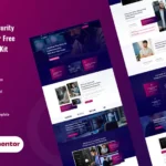 Sybergad – Cybersecurity Services Elementor Template Kit