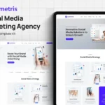 Symetris – Social Media Marketing Agency Elementor Template Kit