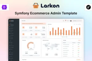Mua Symfony 7 Ecommerce Management Admin - Larkon giá rẻ