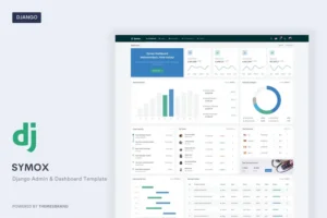 Mua Symox - Django Admin & Dashboard Template giá rẻ
