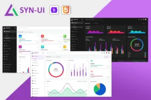 Mua SYN-UI - Bootstrap Admin Template giá rẻ