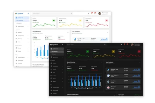 Mua Syndron - Laravel 8 + Bootstrap 5 Admin Template giá rẻ